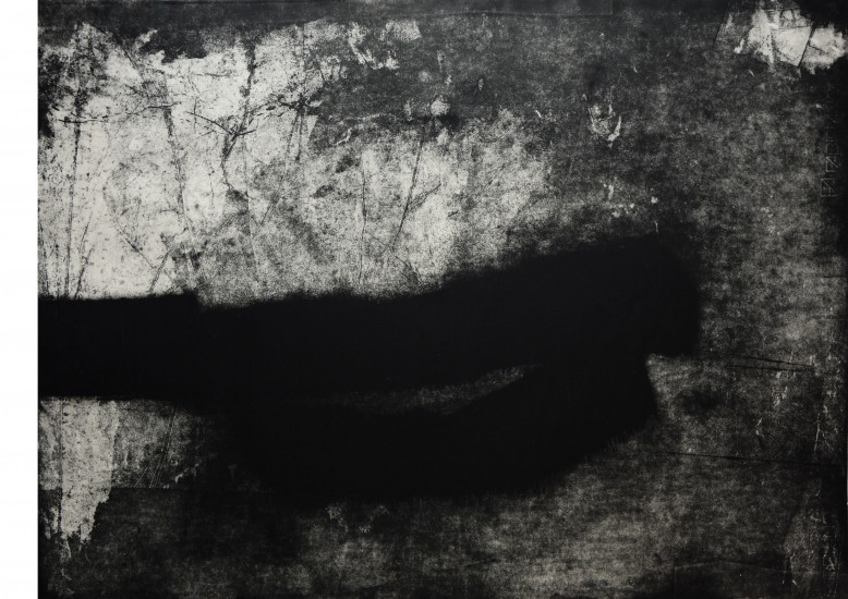 Pejzaż senny. Początek | intaglio | 70x49,5 cm